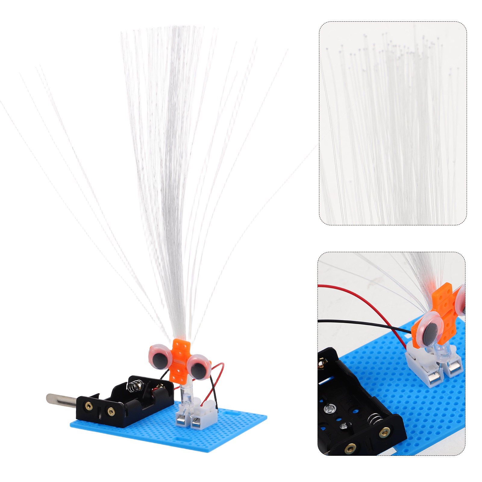 Science Kit - 1 Adet DIY Fiber Optik Işık