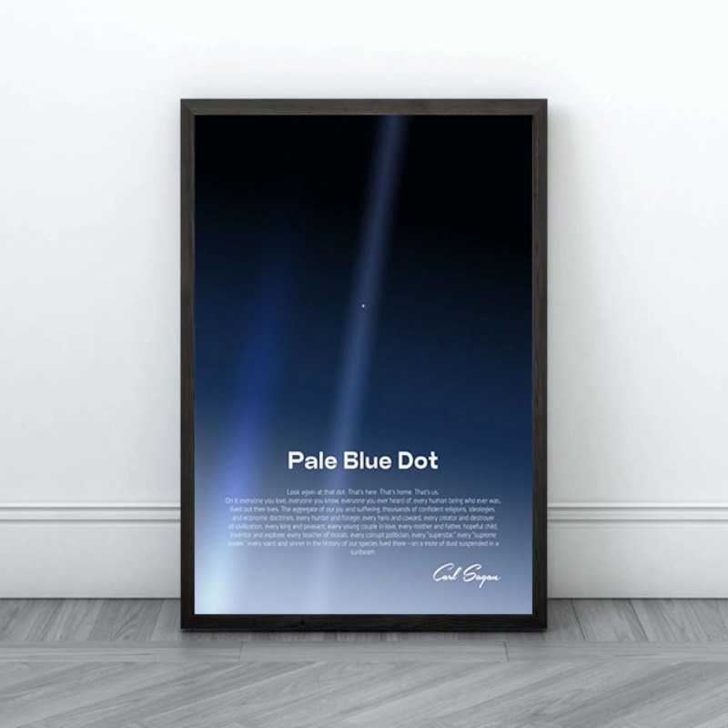 Soluk Mavi Nokta Baskı Posteri - Star Map Poster incelemesi ve fiyatı