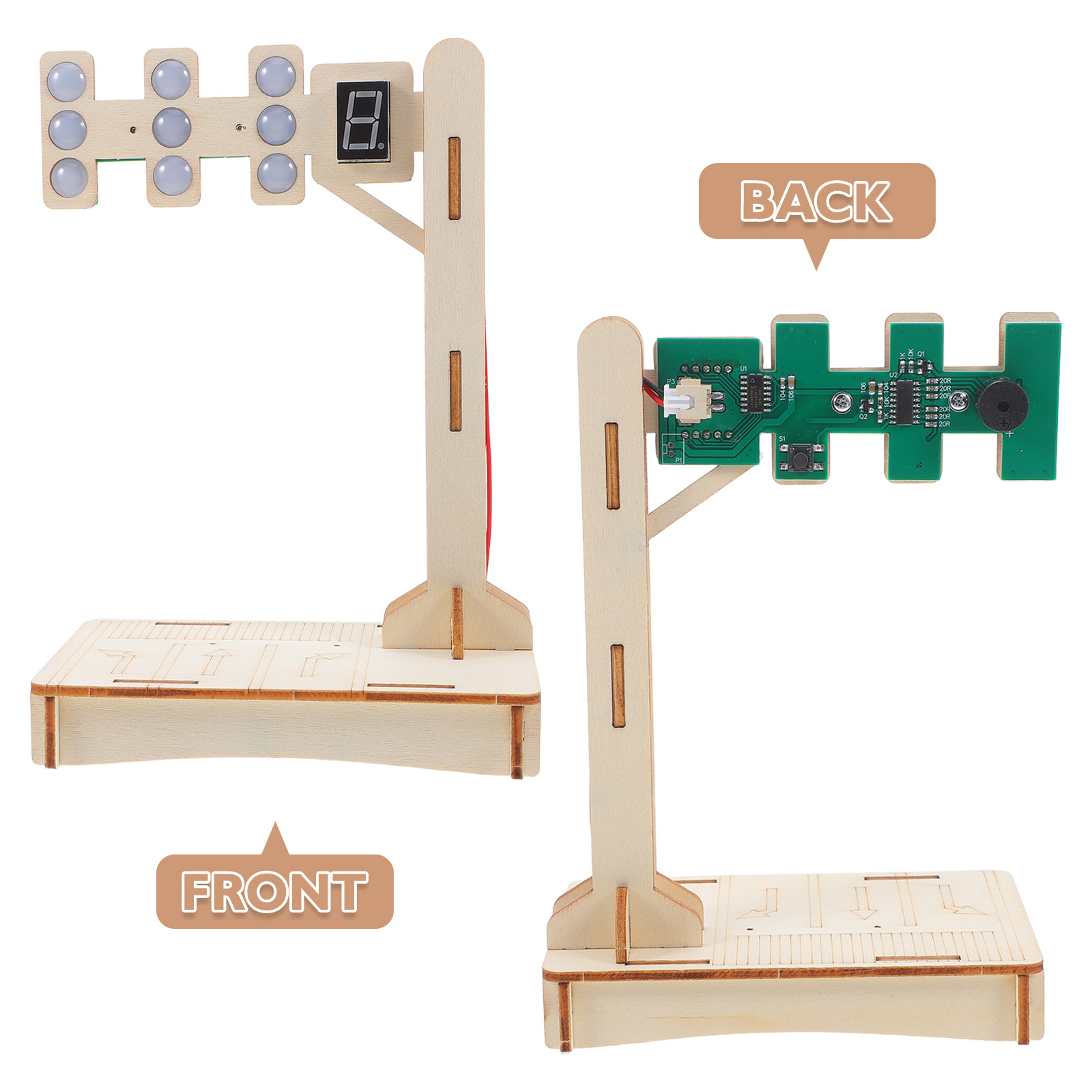 1 Set Trafik Sinyali DIY Bilim - Science Project Kit incelemesi ve fiyatı